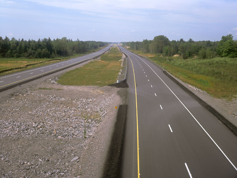 Highway 400 south of Parry Sound