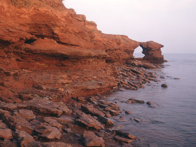PEI, north cape arch, large format