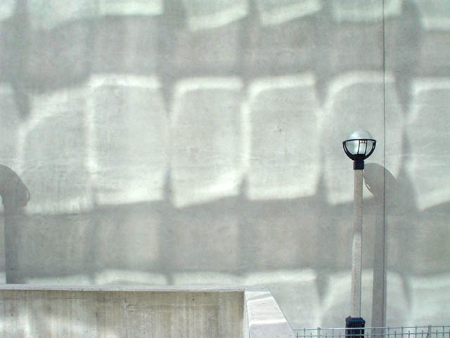 reflections, windows, wall