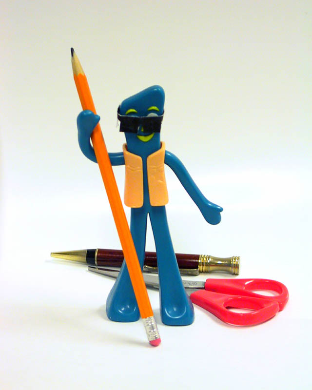 Gumby and desk stuff