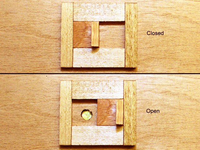 Simple shutter for pinhole camera